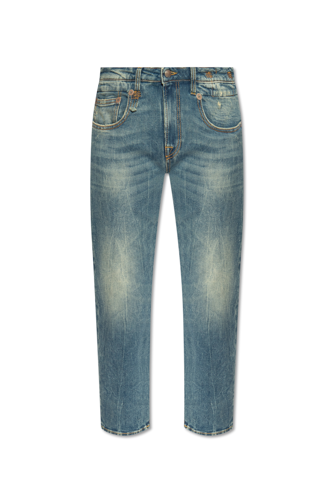 R13 Jeans with vintage effect Women s Clothing Vitkac